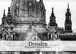 Kalender Dresden Faszination Schwarz Weiss (Wandkalender 2022 DIN A3 quer) von Dirk Meutzner