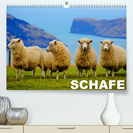 Kalender Schafe / Geburtstagskalender (Premium, hochwertiger DIN A2 Wandkalender 2022, Kunstdruck in Hochglanz) von Elisabeth Stanzer
