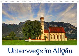 Kalender Unterwegs im Allgäu (Wandkalender 2022 DIN A4 quer) von Marcel Wenk