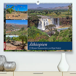 Kalender Äthiopien - 13 Monate Sonnenschein (Premium, hochwertiger DIN A2 Wandkalender 2022, Kunstdruck in Hochglanz) von Birgit Seifert