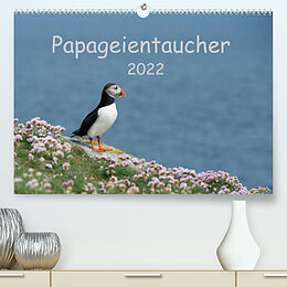 Kalender Papageientaucher 2022CH-Version (Premium, hochwertiger DIN A2 Wandkalender 2022, Kunstdruck in Hochglanz) von Stefan Leimer