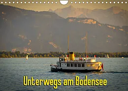 Kalender Unterwegs am Bodensee (Wandkalender 2022 DIN A4 quer) von Marcel Wenk