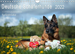 Kalender Deutsche Schäferhunde Seelentröster (Wandkalender 2022 DIN A4 quer) von Petra Schiller