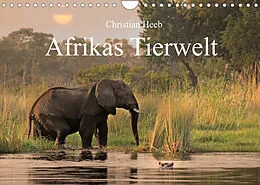 Kalender Afrikas Tierwelt Christian Heeb (Wandkalender 2022 DIN A4 quer) von Christian Heeb
