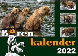 Kalender Bärenkalender (Wandkalender 2022 DIN A3 quer) von Max Steinwald
