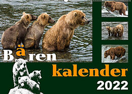 Kalender Bärenkalender (Wandkalender 2022 DIN A2 quer) von Max Steinwald