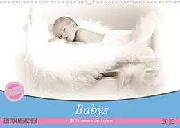 Kalender Babys - Willkommen im Leben (Wandkalender 2022 DIN A3 quer) von SchnelleWelten