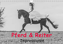 Kalender Pferd &amp; Reiter - Impressionen (Wandkalender 2022 DIN A4 quer) von Yvonne Obermüller Fotografie