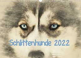 Kalender Schlittenhunde 2022 (Wandkalender 2022 DIN A3 quer) von Andrea Redecker