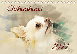 Kalender Chihuahuas 2022 (Tischkalender 2022 DIN A5 quer) von Andrea Redecker