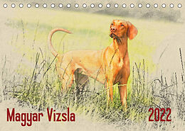 Kalender Magyar Vizsla 2022 (Tischkalender 2022 DIN A5 quer) von Andrea Redecker