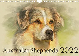 Kalender Australian Shepherds 2022 (Wandkalender 2022 DIN A4 quer) von Andrea Redecker