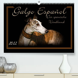 Kalender Galgo Español 2022- Der spanische Windhund (Premium, hochwertiger DIN A2 Wandkalender 2022, Kunstdruck in Hochglanz) von Andrea Redecker