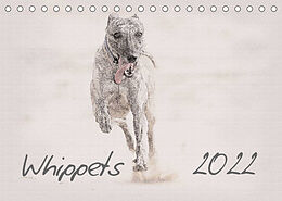 Kalender Whippet 2022 (Tischkalender 2022 DIN A5 quer) von Andrea Redecker