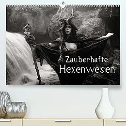Kalender Zauberhafte Hexenwesen (Premium, hochwertiger DIN A2 Wandkalender 2022, Kunstdruck in Hochglanz) von Johann Frank