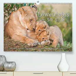 Kalender Emotionale Momente: Löwenbabys - so süß. (Premium, hochwertiger DIN A2 Wandkalender 2022, Kunstdruck in Hochglanz) von Ingo Gerlach