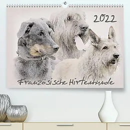Kalender Französische Hirtenhunde 2022 (Premium, hochwertiger DIN A2 Wandkalender 2022, Kunstdruck in Hochglanz) von Andrea Redecker
