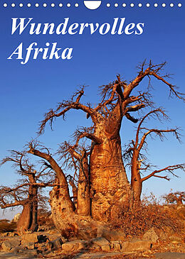 Kalender Wundervolles Afrika (Wandkalender 2022 DIN A4 hoch) von Wibke Woyke