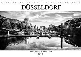 Kalender DÜSSELDORF MONOCHROME ANSICHTEN (Tischkalender 2022 DIN A5 quer) von Michael Jaster