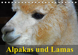 Kalender Alpakas und Lamas (Tischkalender 2022 DIN A5 quer) von Elisabeth Stanzer