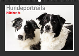 Kalender Hundeportraits - Hütehunde (Wandkalender 2022 DIN A3 quer) von Jasmin Hahn