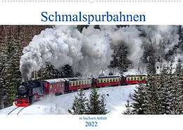 Kalender Schmalspurbahnen in Sachsen Anhalt (Wandkalender 2022 DIN A2 quer) von Steffen Gierok