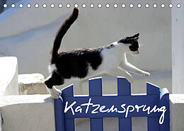 Kalender Katzensprung (Tischkalender 2022 DIN A5 quer) von Alexandra Loos - www.shabbyflair.de