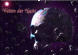 Kalender Welten der Nacht  Gothic und Dark ArtAT-Version (Wandkalender 2022 DIN A2 quer) von Karsten Schröder
