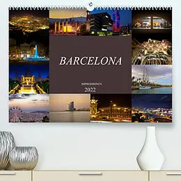 Kalender Barcelona Impressionen (Premium, hochwertiger DIN A2 Wandkalender 2022, Kunstdruck in Hochglanz) von Dirk Meutzner