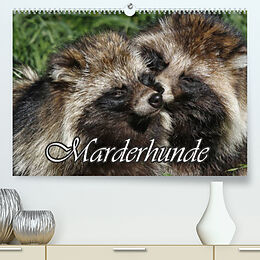 Kalender Marderhunde (Premium, hochwertiger DIN A2 Wandkalender 2022, Kunstdruck in Hochglanz) von Antje Lindert-Rottke