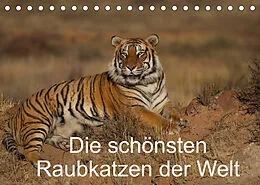 Kalender Die schönsten Raubkatzen der Welt (Tischkalender 2022 DIN A5 quer) von Marion Vollborn