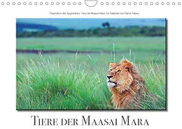 Kalender Tiere der Maasai Mara (Wandkalender 2022 DIN A4 quer) von Rainer Tewes
