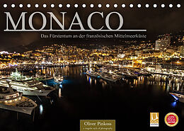 Kalender Monaco - Das Fürstentum an der französischen Mittelmeerküste (Tischkalender 2022 DIN A5 quer) von Oliver Pinkoss