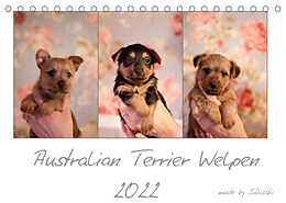 Kalender Australian Terrier Welpen (Tischkalender 2022 DIN A5 quer) von Sikisaki Tierfotografie