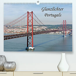 Kalender Glanzlichter Portugals (Premium, hochwertiger DIN A2 Wandkalender 2022, Kunstdruck in Hochglanz) von Hermann Koch