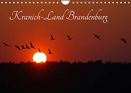 Kalender Kranich-Land Brandenburg (Wandkalender 2022 DIN A4 quer) von Klaus Konieczka