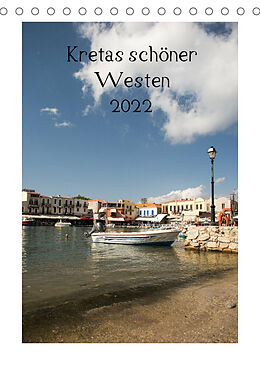 Kalender Kretas schöner Westen (Tischkalender 2022 DIN A5 hoch) von Katrin Streiparth