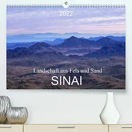 Kalender Sinai - Landschaft aus Fels und SandCH-Version (Premium, hochwertiger DIN A2 Wandkalender 2022, Kunstdruck in Hochglanz) von Roland T. Frank