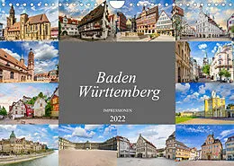 Kalender Baden-Württemberg Stadtansichten (Wandkalender 2022 DIN A4 quer) von Dirk Meutzner