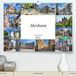 Kalender Herborn Impressionen (Premium, hochwertiger DIN A2 Wandkalender 2022, Kunstdruck in Hochglanz) von Dirk Meutzner