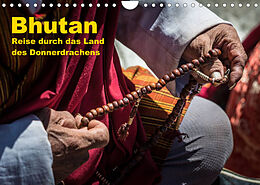 Kalender Bhutan - Reise durch das Land des Donnerdrachens (Wandkalender 2022 DIN A4 quer) von Thomas Krebs