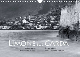 Kalender Limone sul Garda schwarzweiß (Wandkalender 2022 DIN A4 quer) von Thomas Herzog, www.bild-erzaehler.com