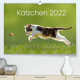 Kalender Kätzchen 2022 (Premium, hochwertiger DIN A2 Wandkalender 2022, Kunstdruck in Hochglanz) von LEOBA