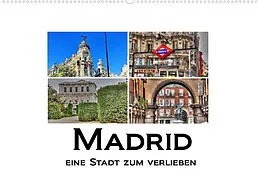 Kalender Madrid eine Stadt zum Verlieben (Wandkalender 2022 DIN A2 quer) von M.Polok