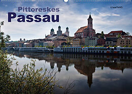Kalender Pittoreskes Passau (Wandkalender 2022 DIN A2 quer) von U boeTtchEr