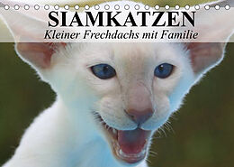 Kalender Siamkatzen - Kleiner Frechdachs mit Familie (Tischkalender 2022 DIN A5 quer) von Elisabeth Stanzer