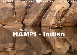 Kalender Hampi - Indien (Wandkalender 2022 DIN A4 quer) von Peter Schickert