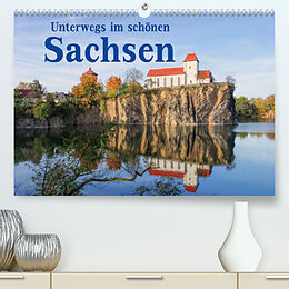 Kalender Unterwegs im schönen Sachsen (Premium, hochwertiger DIN A2 Wandkalender 2022, Kunstdruck in Hochglanz) von LianeM