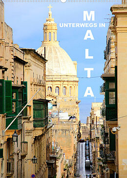 Kalender Unterwegs in Malta (Wandkalender 2022 DIN A2 hoch) von Rabea Albilt