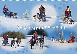 Kalender Schlittenhundesport (Wandkalender 2022 DIN A2 quer) von Heiko Eschrich - HeschFoto